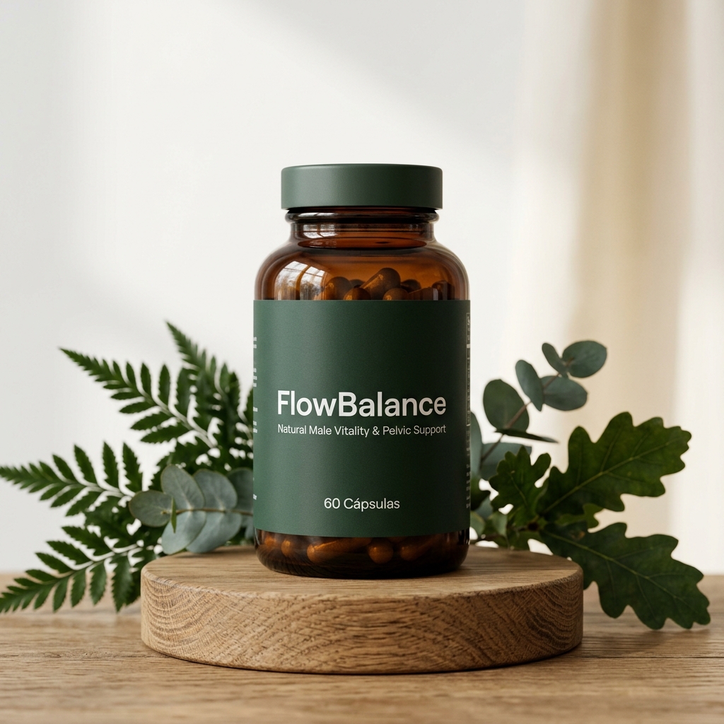 FlowBalance - Natural Male Vitality & Pelvic Support - 60 Cápsulas